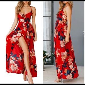 Backless Maxi Dress
